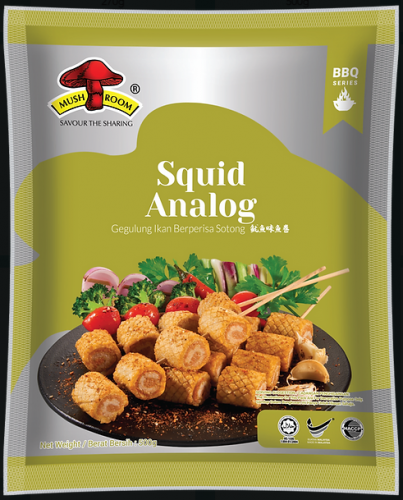 81 QL Fried Squid Analog 500Gm/Pack - hs food sdn bhd